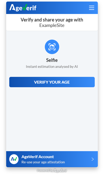 Checker Start Selfie